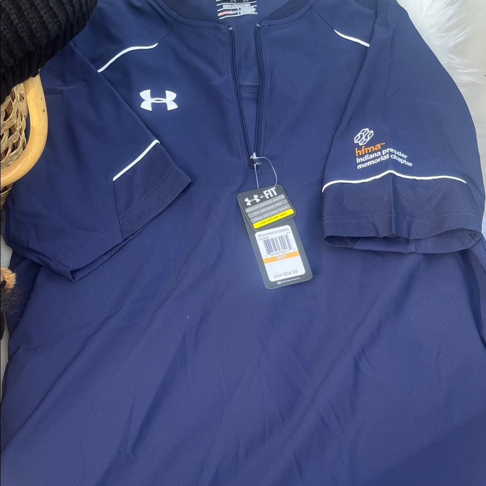 Under Armour Dark Blue Performance Half-Zip